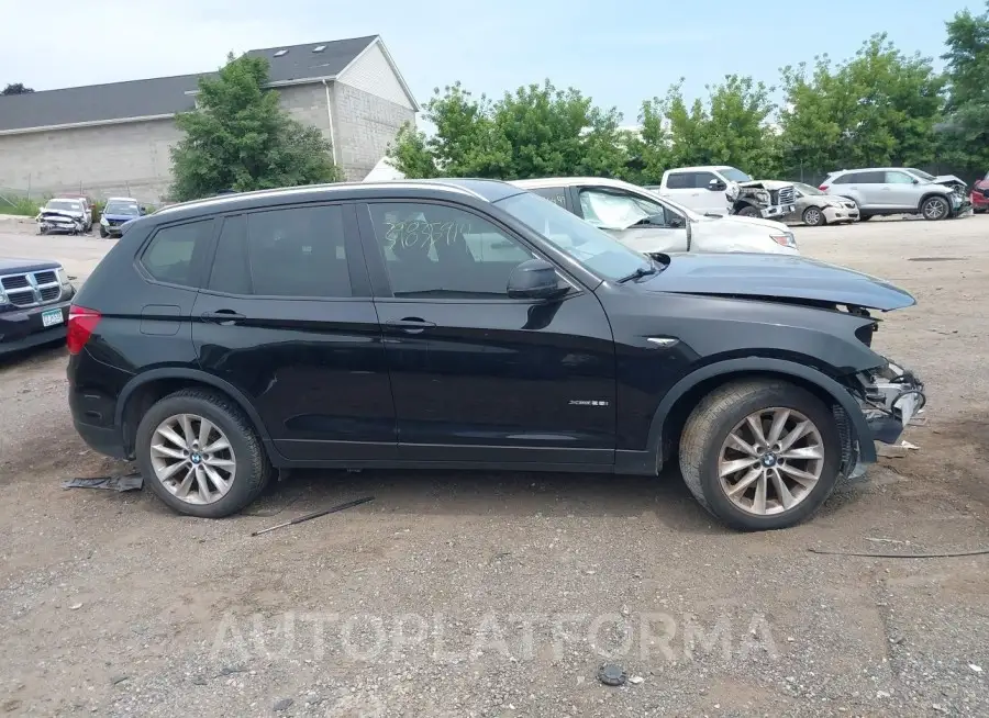 BMW X3 2016 vin 5UXWX9C58G0D80167 from auto auction Iaai