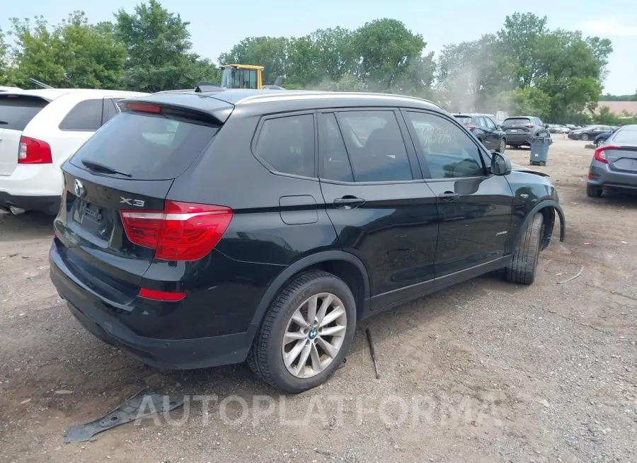 BMW X3 2016 vin 5UXWX9C58G0D80167 from auto auction Iaai