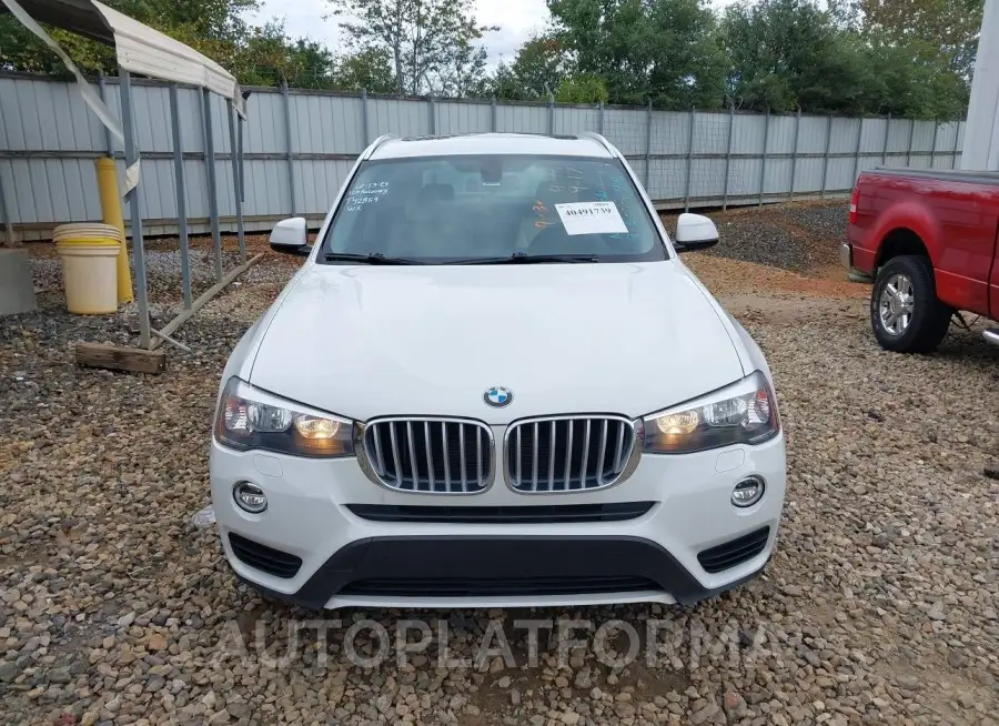 BMW X3 2016 vin 5UXWZ7C57G0T42859 from auto auction Iaai