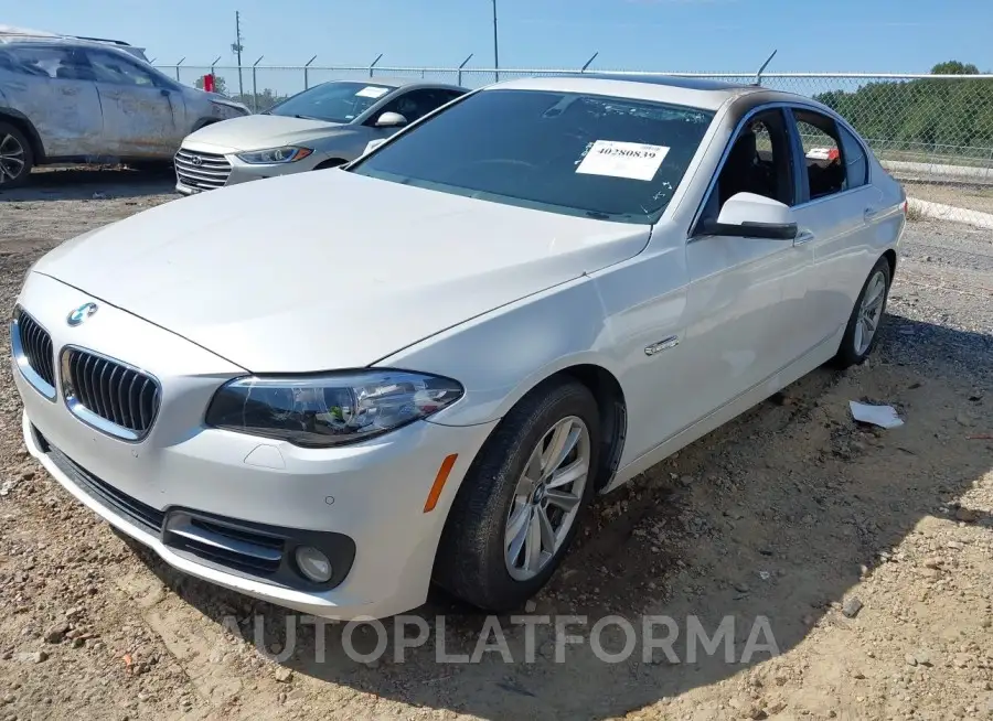 BMW 528I 2015 vin WBA5A5C59FD524169 from auto auction Iaai