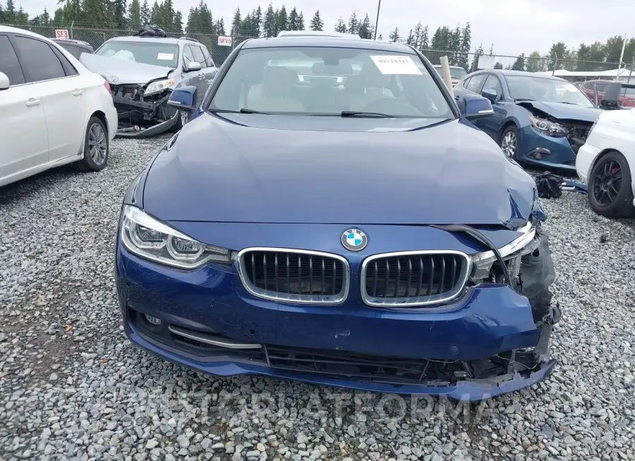 BMW 328I  2016 vin WBA8E9C5XGK603971 from auto auction Iaai