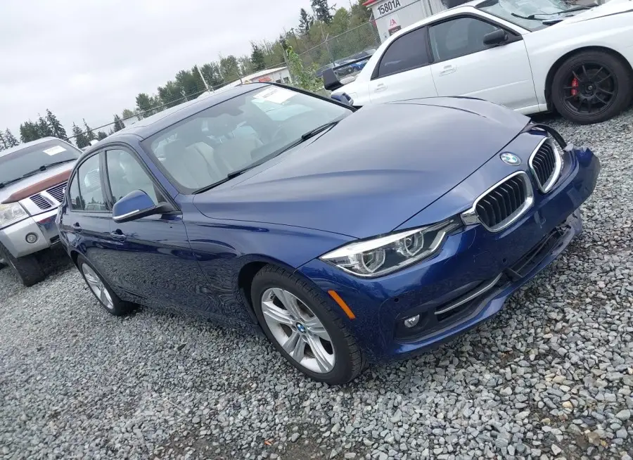 BMW 328I  2016 vin WBA8E9C5XGK603971 from auto auction Iaai