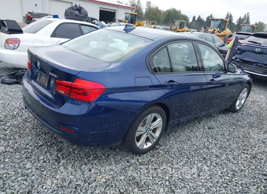 BMW 328I  2016 vin WBA8E9C5XGK603971 from auto auction Iaai