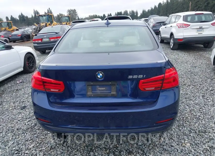 BMW 328I  2016 vin WBA8E9C5XGK603971 from auto auction Iaai