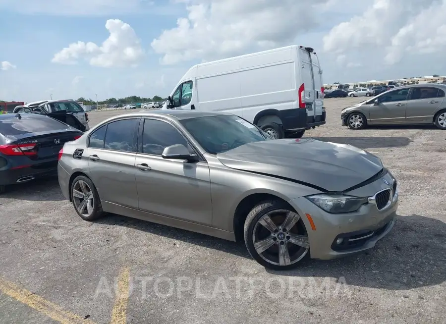 BMW 328I  2016 vin WBA8E9G57GNT43442 from auto auction Iaai