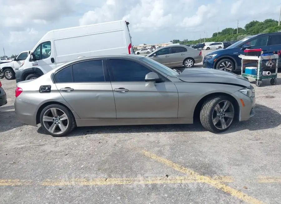 BMW 328I  2016 vin WBA8E9G57GNT43442 from auto auction Iaai