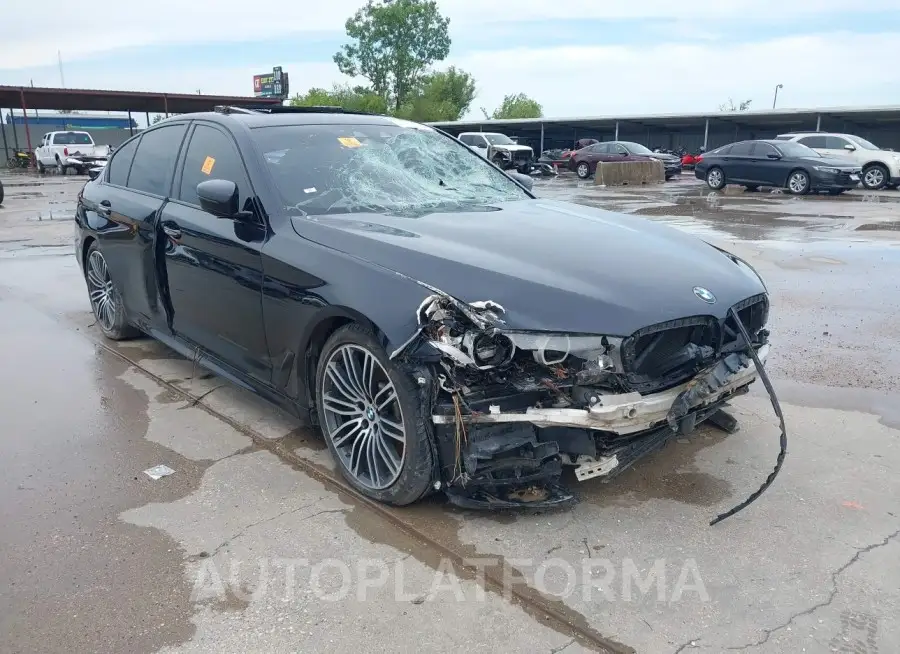 BMW 540I 2018 vin WBAJE5C52JWA95315 from auto auction Iaai