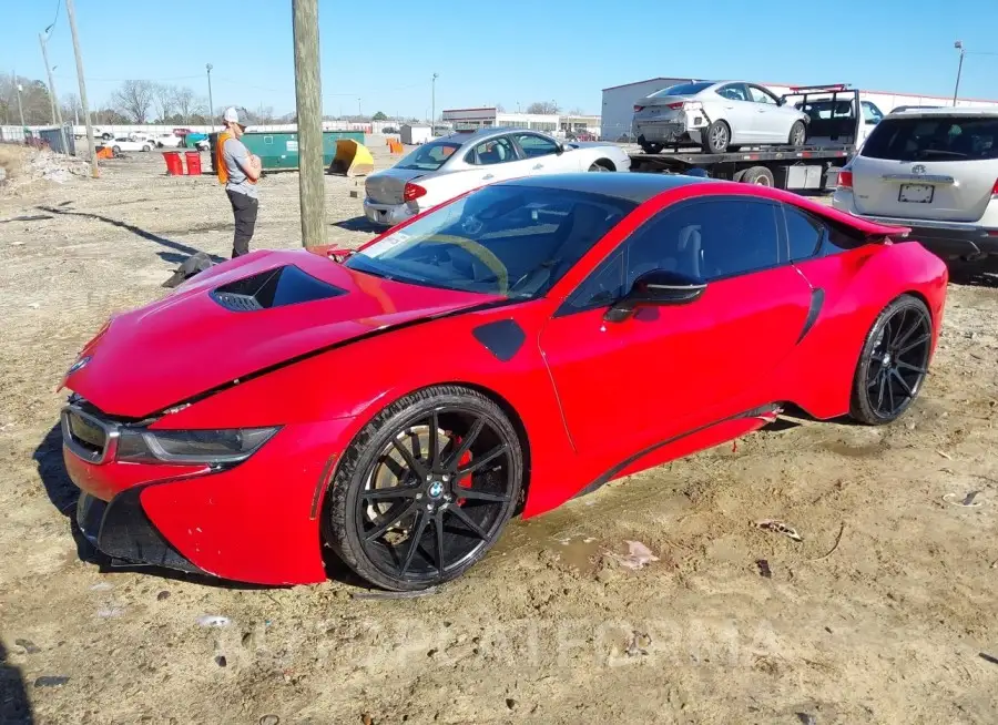 BMW I8 2016 vin WBY2Z2C58GV675317 from auto auction Iaai