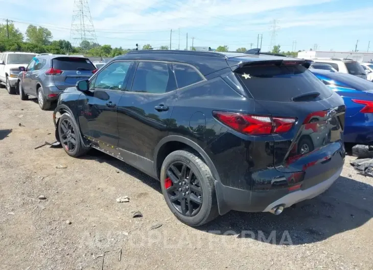 CHEVROLET BLAZER 2020 vin 3GNKBCRS3LS713472 from auto auction Iaai