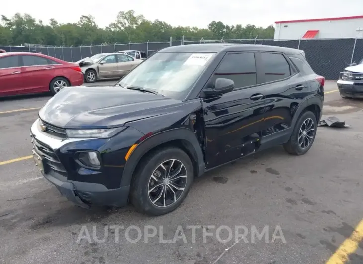 CHEVROLET TRAILBLAZER 2021 vin KL79MMS27MB151877 from auto auction Iaai