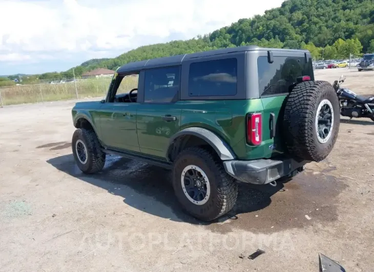 FORD BRONCO 2022 vin 1FMEE5DHXNLB22984 from auto auction Iaai