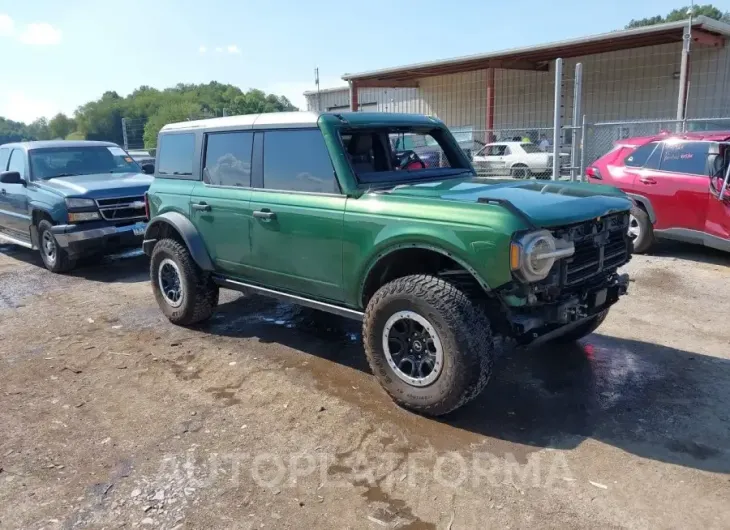 FORD BRONCO 2022 vin 1FMEE5DHXNLB22984 from auto auction Iaai