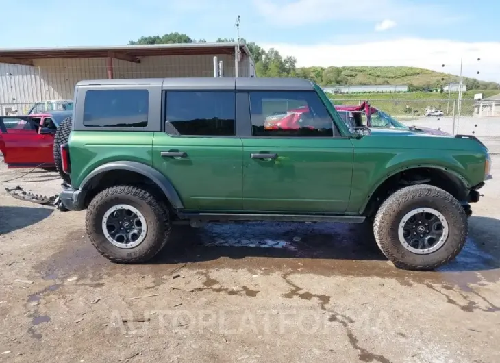 FORD BRONCO 2022 vin 1FMEE5DHXNLB22984 from auto auction Iaai