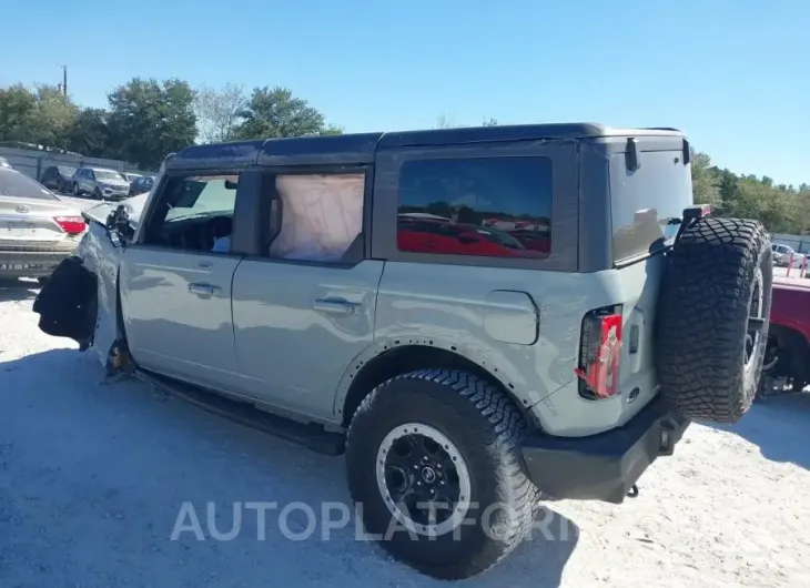 FORD BRONCO 2023 vin 1FMEE5DP1PLB44284 from auto auction Iaai