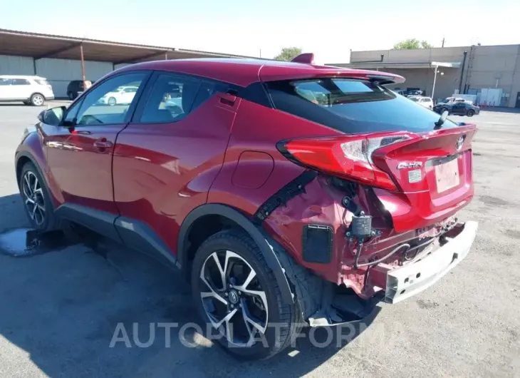 TOYOTA C-HR 2019 vin JTNKHMBX2K1033688 from auto auction Iaai