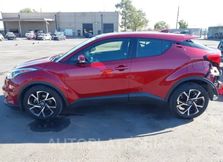 TOYOTA C-HR 2019 vin JTNKHMBX2K1033688 from auto auction Iaai