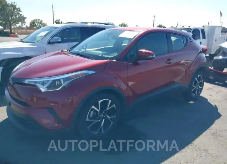 TOYOTA C-HR 2019 vin JTNKHMBX2K1033688 from auto auction Iaai