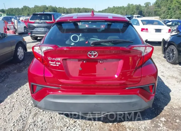 TOYOTA C-HR 2019 vin NMTKHMBX3KR072490 from auto auction Iaai