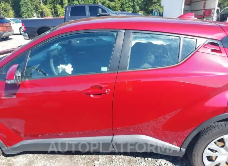 TOYOTA C-HR 2019 vin NMTKHMBX3KR072490 from auto auction Iaai