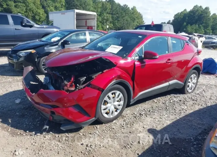 TOYOTA C-HR 2019 vin NMTKHMBX3KR072490 from auto auction Iaai