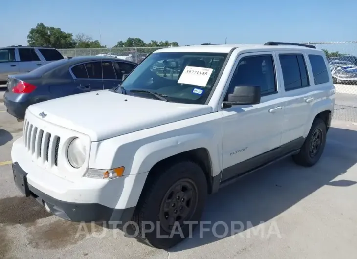 JEEP PATRIOT 2015 vin 1C4NJPBB2FD349334 from auto auction Iaai