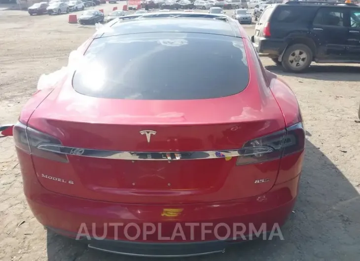 TESLA MODEL S 2015 vin 5YJSA1H21FF081022 from auto auction Iaai