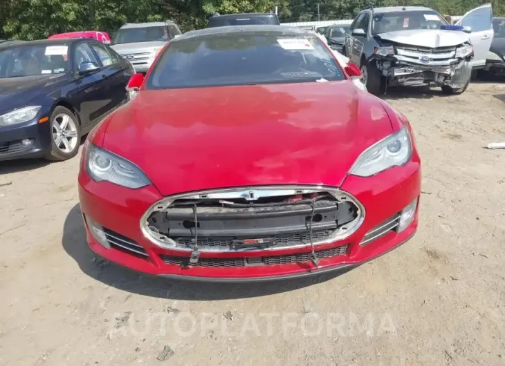 TESLA MODEL S 2015 vin 5YJSA1H21FF081022 from auto auction Iaai