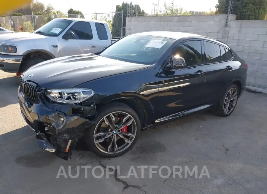 BMW X4 2021 vin 5UX2V5C0XM9G79717 from auto auction Iaai