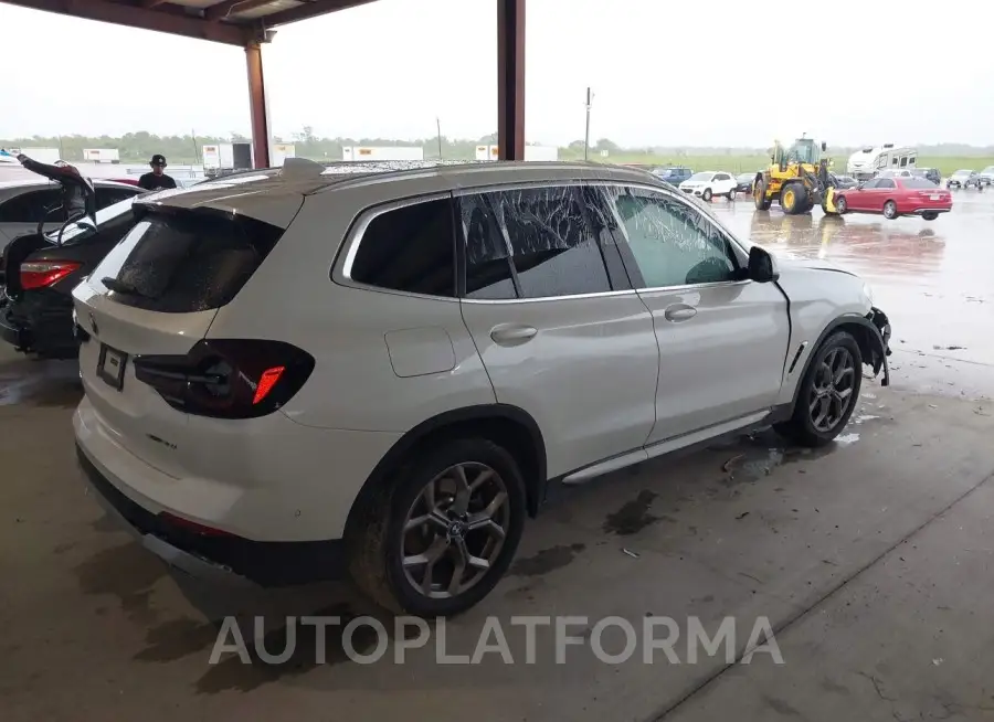 BMW X3 2024 vin 5UX43DP07R9U65436 from auto auction Iaai