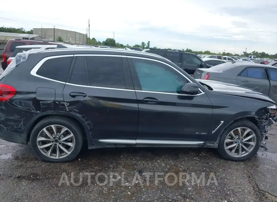 BMW X3 2018 vin 5UXTR9C54JLC73135 from auto auction Iaai