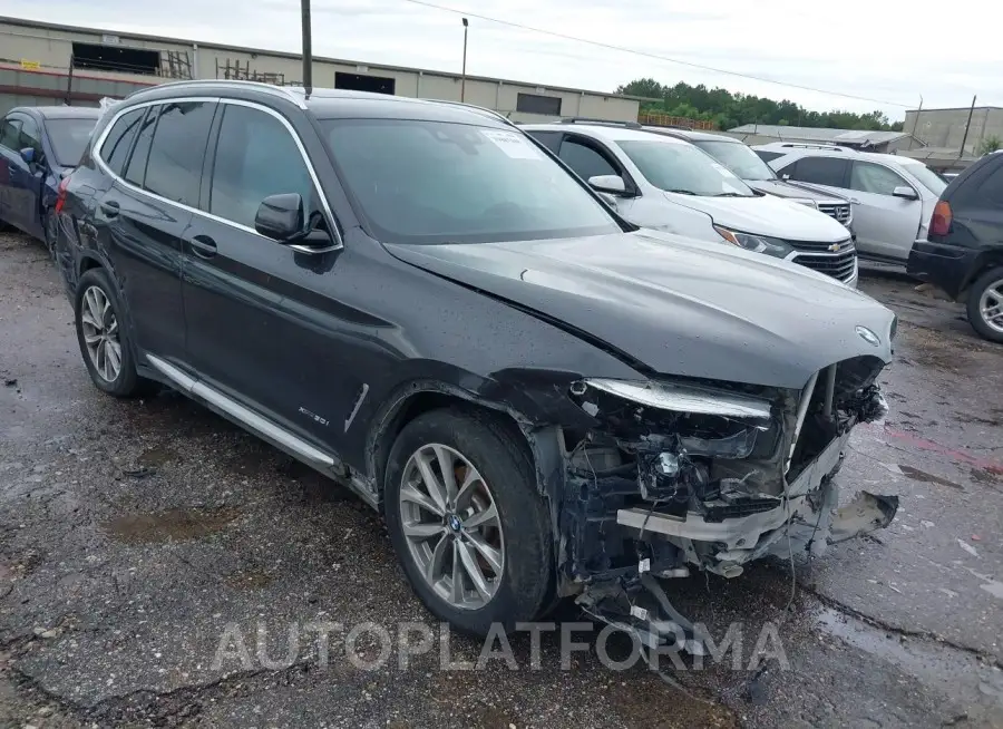 BMW X3 2018 vin 5UXTR9C54JLC73135 from auto auction Iaai