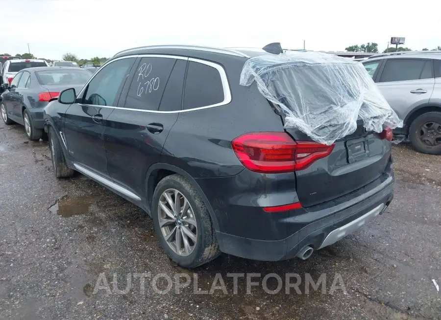 BMW X3 2018 vin 5UXTR9C54JLC73135 from auto auction Iaai