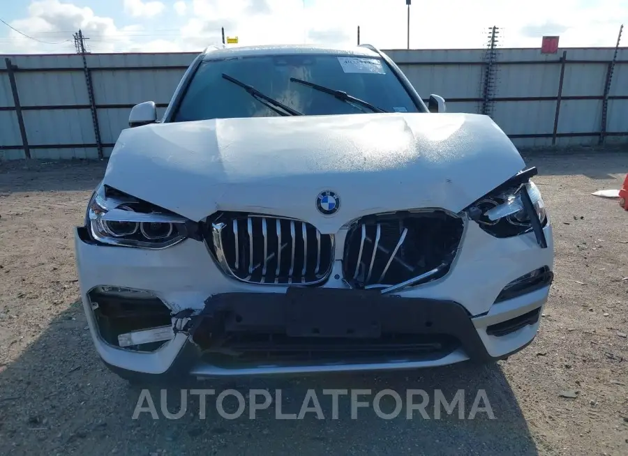 BMW X3 2019 vin 5UXTR9C55KLD96833 from auto auction Iaai