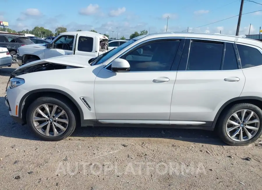 BMW X3 2019 vin 5UXTR9C55KLD96833 from auto auction Iaai