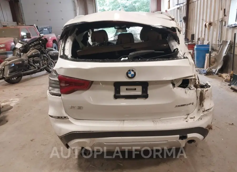 BMW X3 2021 vin 5UXTY5C00M9H34462 from auto auction Iaai