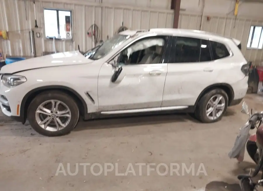 BMW X3 2021 vin 5UXTY5C00M9H34462 from auto auction Iaai