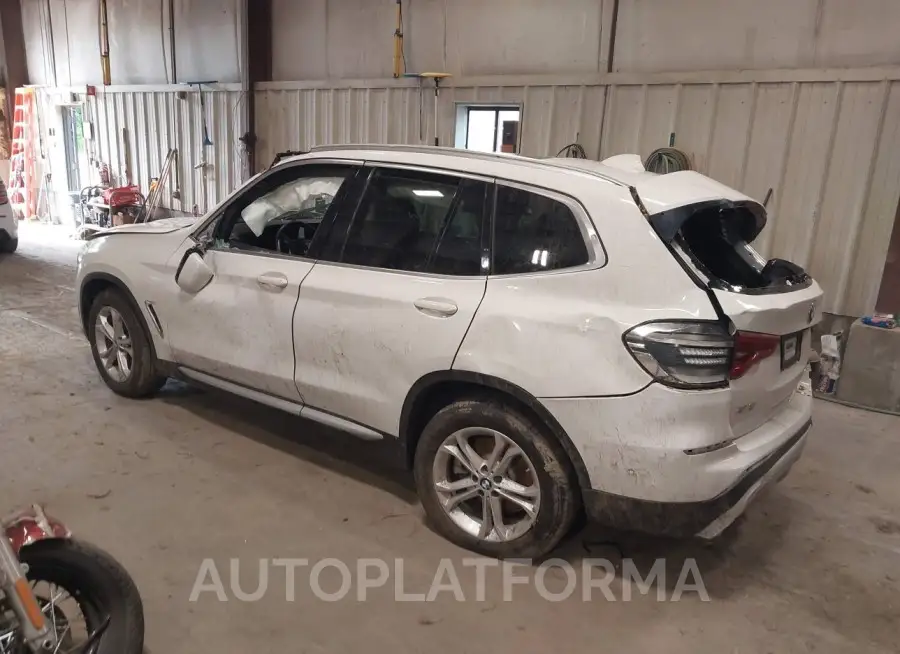 BMW X3 2021 vin 5UXTY5C00M9H34462 from auto auction Iaai