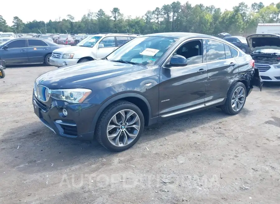 BMW X4 2016 vin 5UXXW3C58G0R19338 from auto auction Iaai