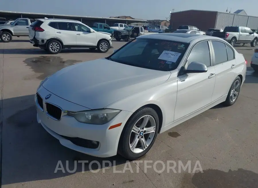 BMW 320I 2015 vin WBA3B1G55FNT01712 from auto auction Iaai