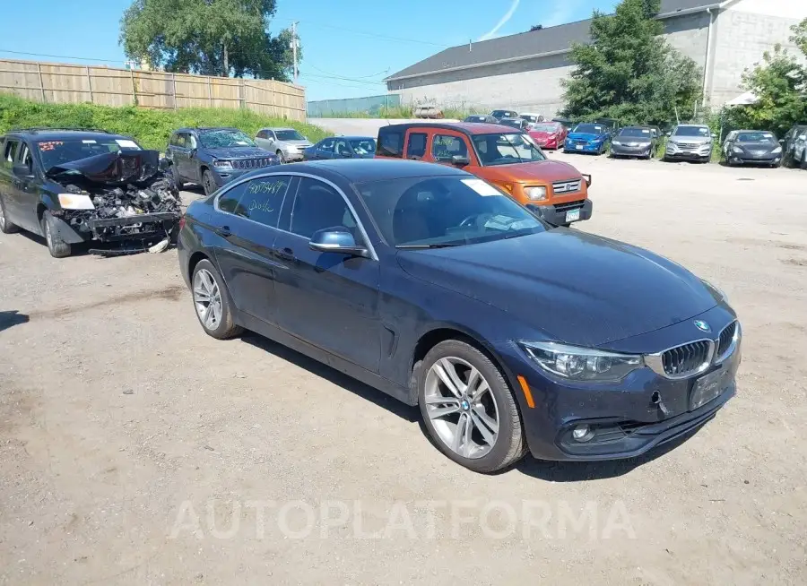 BMW 4 SERIES 2019 vin WBA4J3C5XKBL06294 from auto auction Iaai