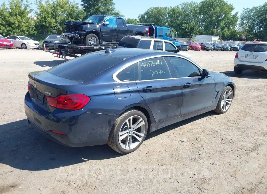 BMW 4 SERIES 2019 vin WBA4J3C5XKBL06294 from auto auction Iaai