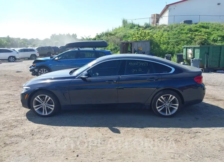 BMW 4 SERIES 2019 vin WBA4J3C5XKBL06294 from auto auction Iaai