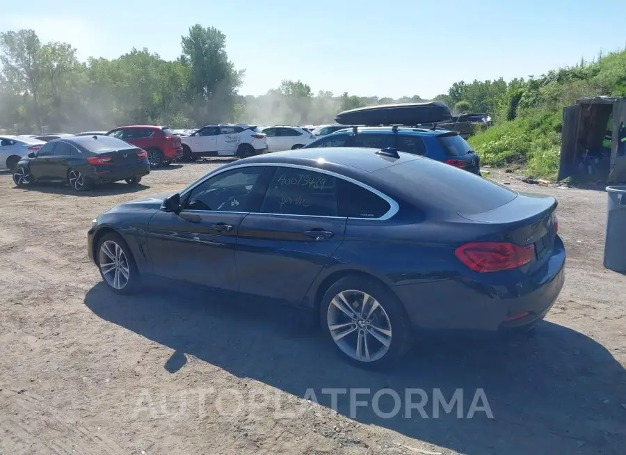 BMW 4 SERIES 2019 vin WBA4J3C5XKBL06294 from auto auction Iaai