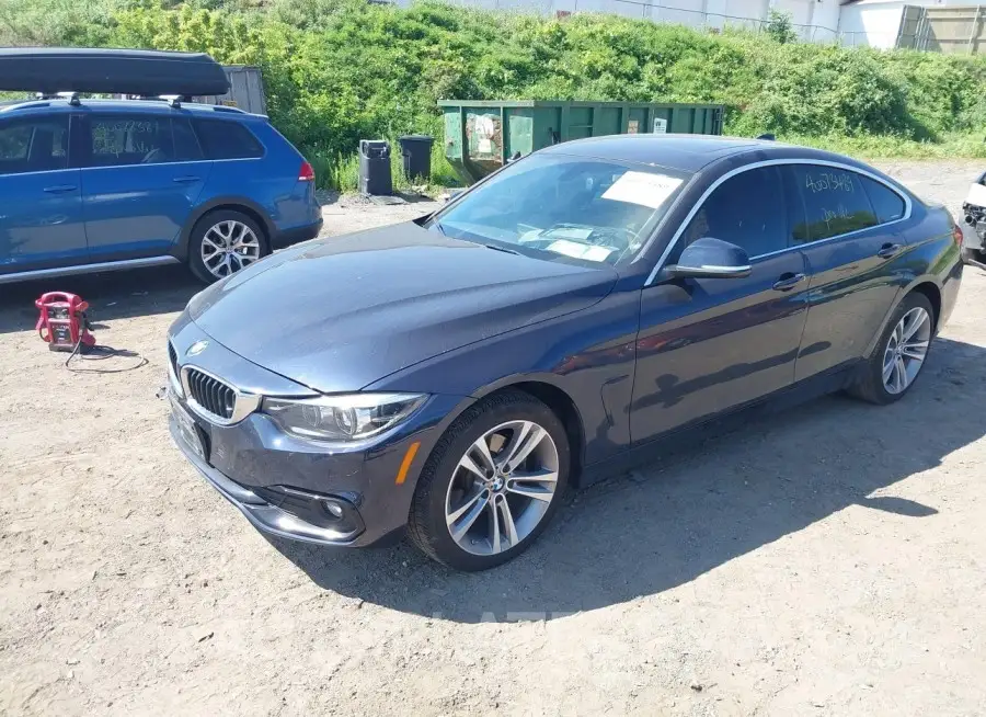 BMW 4 SERIES 2019 vin WBA4J3C5XKBL06294 from auto auction Iaai