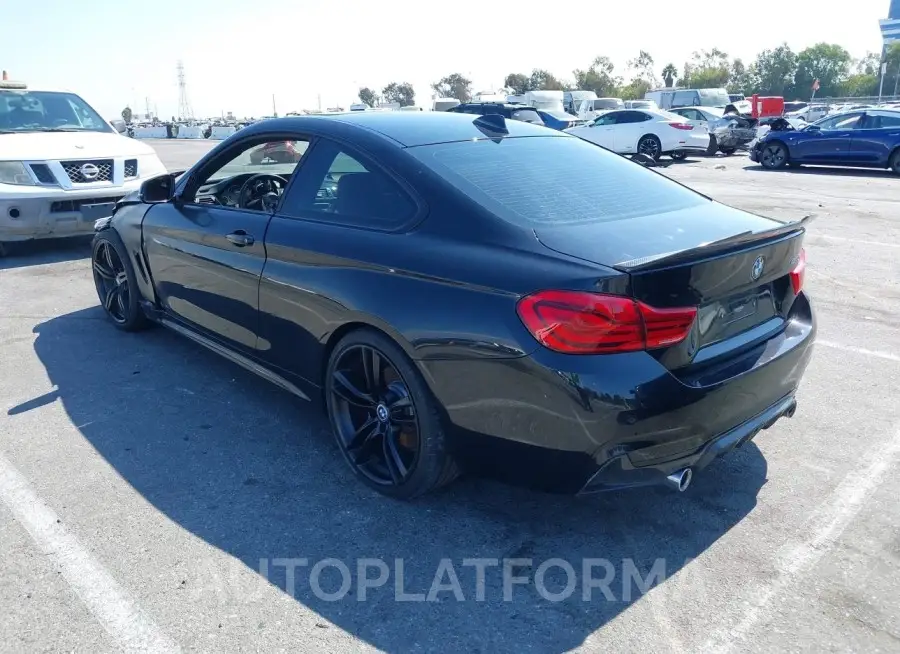 BMW 440I 2019 vin WBA4W7C52KAG53037 from auto auction Iaai