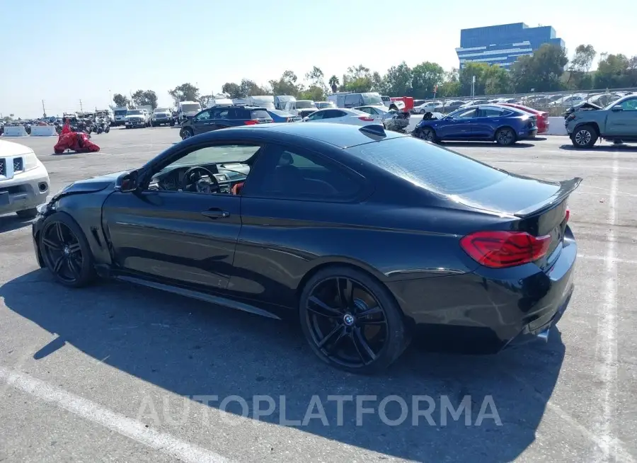 BMW 440I 2019 vin WBA4W7C52KAG53037 from auto auction Iaai