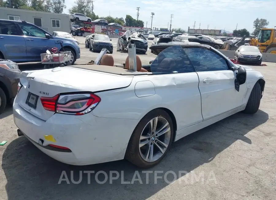 BMW 430I 2018 vin WBA4Z1C5XJEC72130 from auto auction Iaai