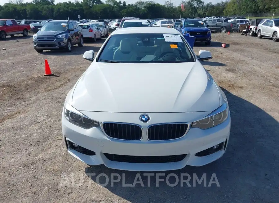 BMW 440I 2018 vin WBA4Z7C56JED47621 from auto auction Iaai