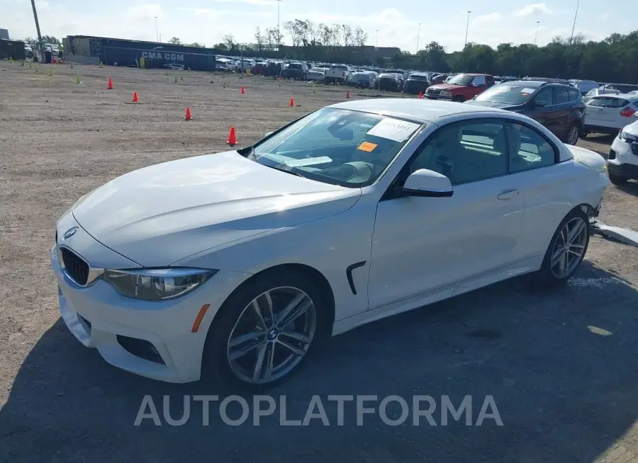 BMW 440I 2018 vin WBA4Z7C56JED47621 from auto auction Iaai