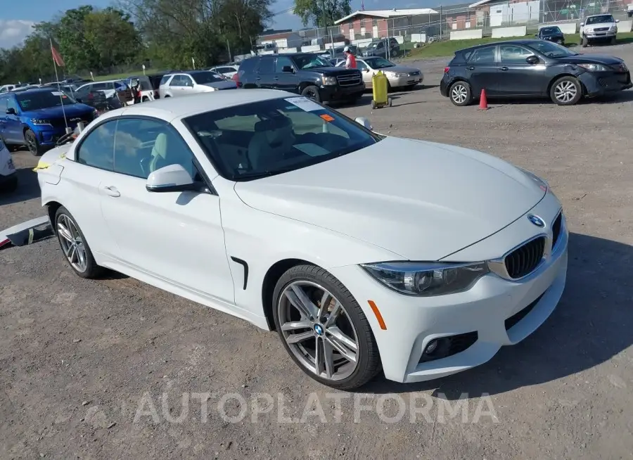 BMW 440I 2018 vin WBA4Z7C56JED47621 from auto auction Iaai